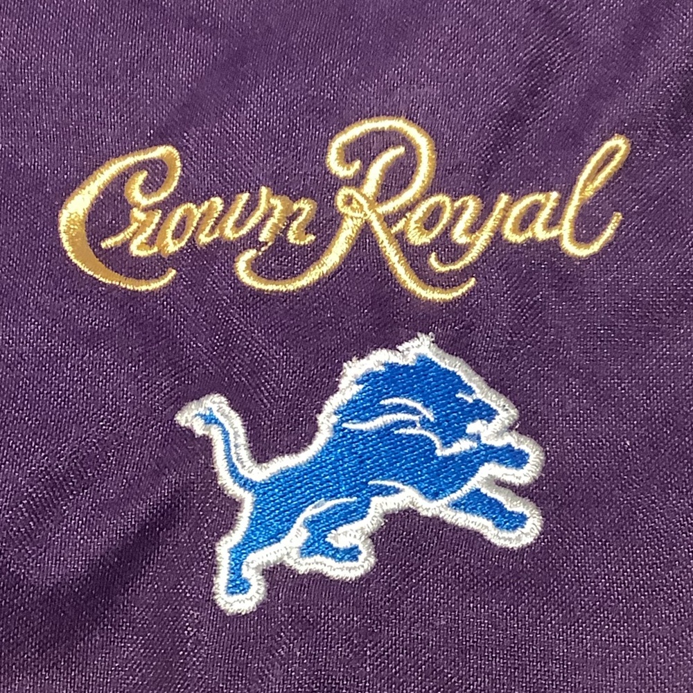 Detroit Lions Crown Royal Bag - Picture 3 of 5